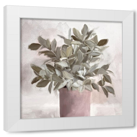 Radiance V2 White Modern Wood Framed Art Print by Allen, Kimberly