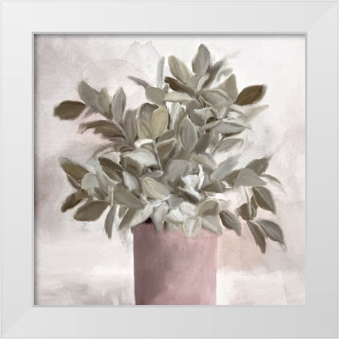 Radiance V2 White Modern Wood Framed Art Print by Allen, Kimberly