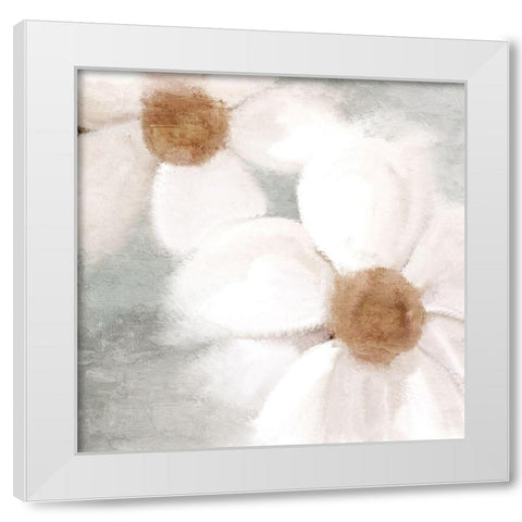 White 1 White Modern Wood Framed Art Print by Allen, Kimberly