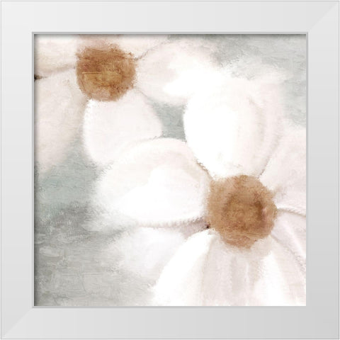 White 1 White Modern Wood Framed Art Print by Allen, Kimberly