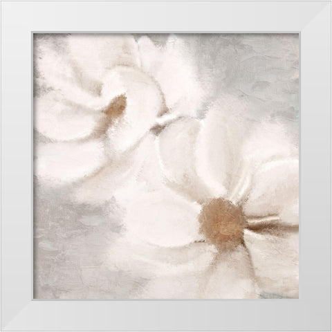 White 2 White Modern Wood Framed Art Print by Allen, Kimberly