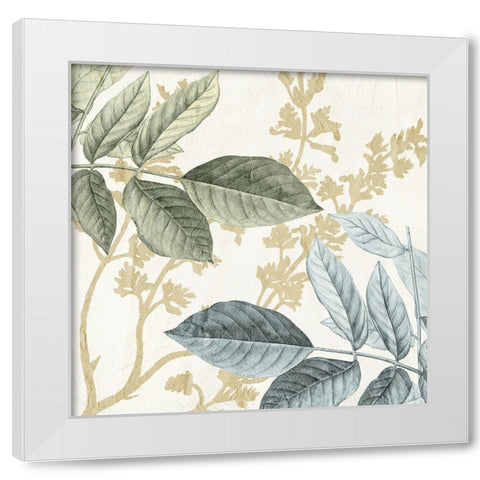 Branched Out 2 White Modern Wood Framed Art Print by Allen, Kimberly