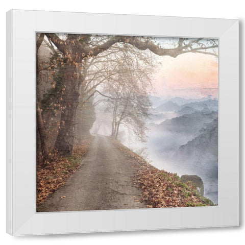 Edge White Modern Wood Framed Art Print by Allen, Kimberly