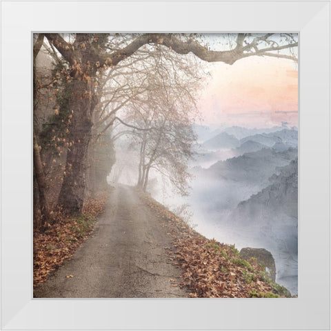Edge White Modern Wood Framed Art Print by Allen, Kimberly
