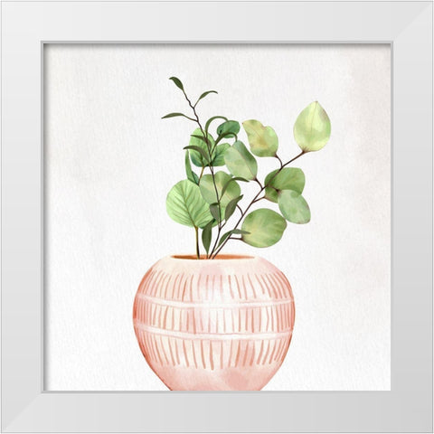 Spring Vase 2 White Modern Wood Framed Art Print by Allen, Kimberly