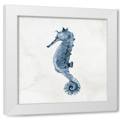 Ocean Life 1 White Modern Wood Framed Art Print by Allen, Kimberly