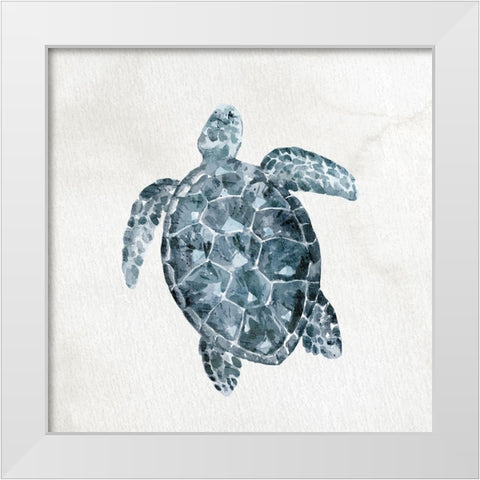 Ocean Life 2 White Modern Wood Framed Art Print by Allen, Kimberly