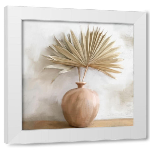 Against The Wall White Modern Wood Framed Art Print by Allen, Kimberly