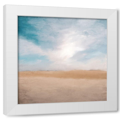 Desert Sky White Modern Wood Framed Art Print by Allen, Kimberly