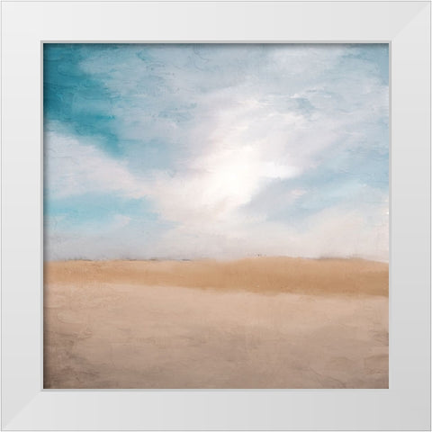 Desert Sky White Modern Wood Framed Art Print by Allen, Kimberly