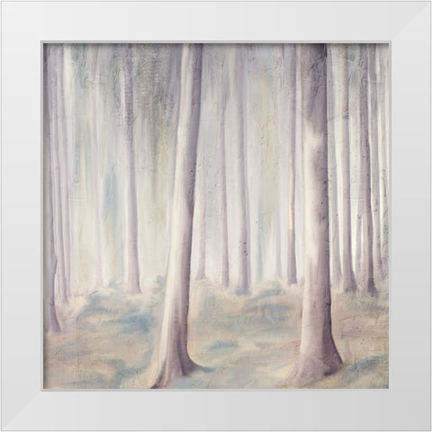 Forest Dreams 1 White Modern Wood Framed Art Print by Allen, Kimberly