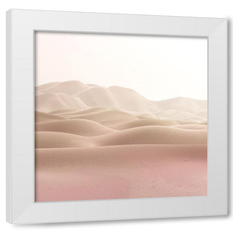 Desert Sands White Modern Wood Framed Art Print by Allen, Kimberly