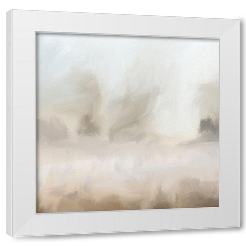 Mirage White Modern Wood Framed Art Print by Allen, Kimberly