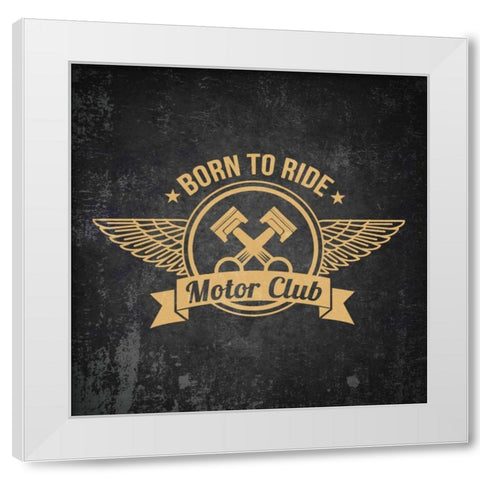 On the Road 2 White Modern Wood Framed Art Print by Allen, Kimberly