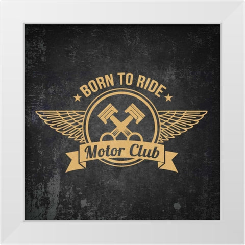 On the Road 2 White Modern Wood Framed Art Print by Allen, Kimberly