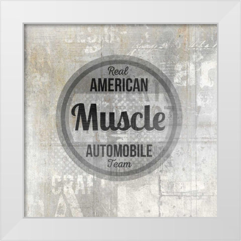 American Garage 2 White Modern Wood Framed Art Print by Allen, Kimberly