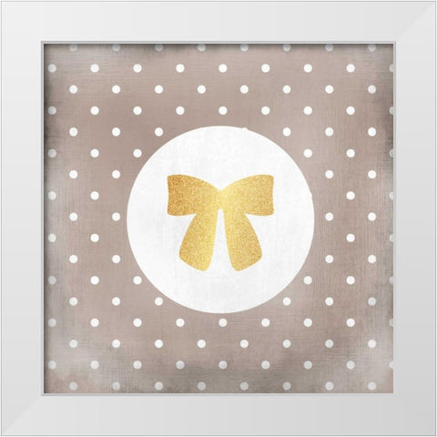 Candy Cane Christmas 3 White Modern Wood Framed Art Print by Allen, Kimberly