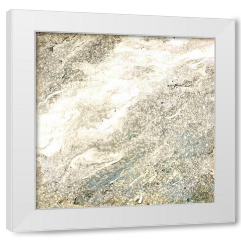 Sparkle Dust White Modern Wood Framed Art Print by Allen, Kimberly