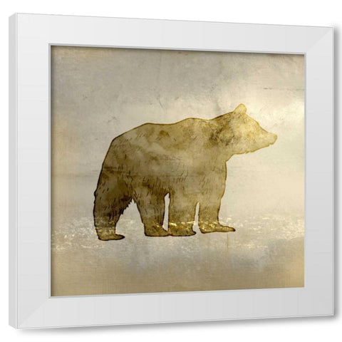 Wildlife Lodge 1 White Modern Wood Framed Art Print by Allen, Kimberly
