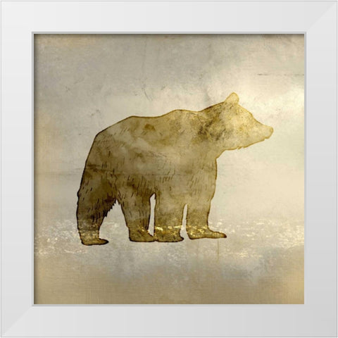 Wildlife Lodge 1 White Modern Wood Framed Art Print by Allen, Kimberly