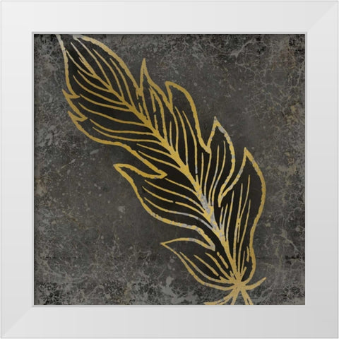 On Black 1 White Modern Wood Framed Art Print by Allen, Kimberly