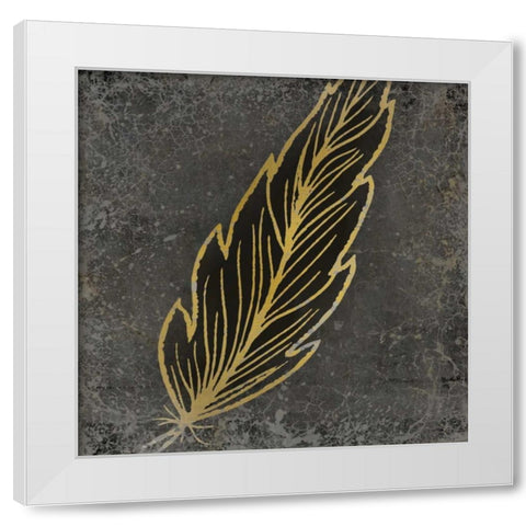 On Black 3 White Modern Wood Framed Art Print by Allen, Kimberly