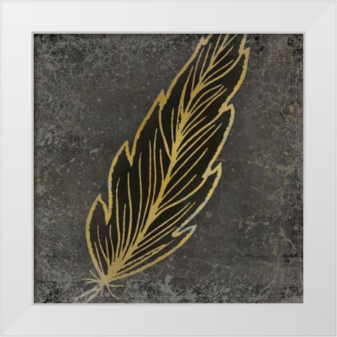 On Black 3 White Modern Wood Framed Art Print by Allen, Kimberly