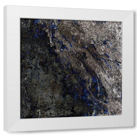 From The Deep White Modern Wood Framed Art Print by Allen, Kimberly