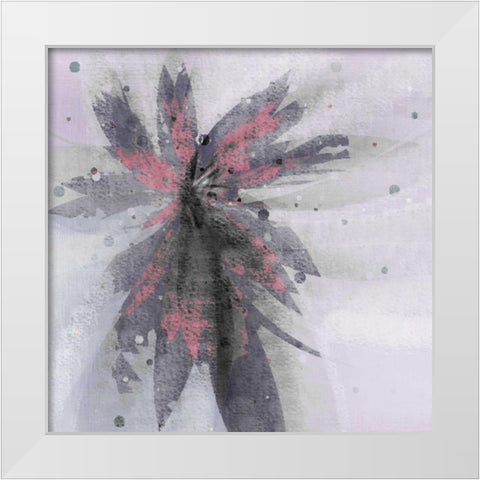 Glamour Plum 1 White Modern Wood Framed Art Print by Allen, Kimberly