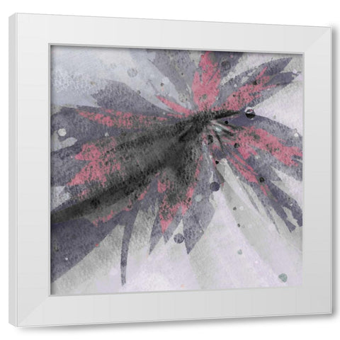 Glamour Plum 2 White Modern Wood Framed Art Print by Allen, Kimberly