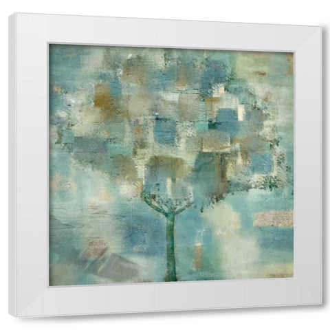 Dreaming Tree White Modern Wood Framed Art Print by Allen, Kimberly