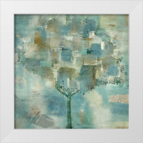 Dreaming Tree White Modern Wood Framed Art Print by Allen, Kimberly
