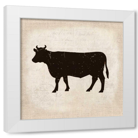 Country Day 1 White Modern Wood Framed Art Print by Allen, Kimberly