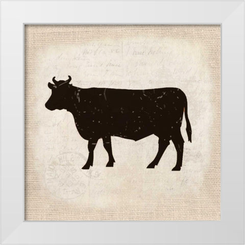 Country Day 1 White Modern Wood Framed Art Print by Allen, Kimberly