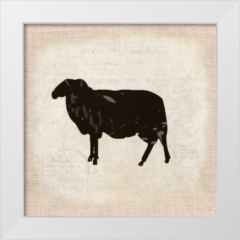 Country Day 2 White Modern Wood Framed Art Print by Allen, Kimberly