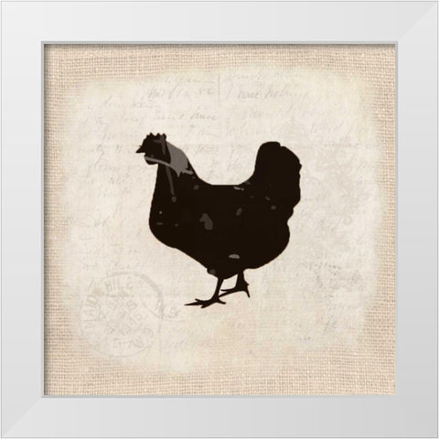 Country Day 3 White Modern Wood Framed Art Print by Allen, Kimberly