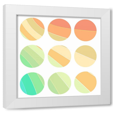 In Color 2 White Modern Wood Framed Art Print by Allen, Kimberly