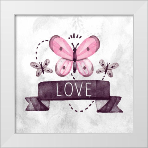 My Girl 2 White Modern Wood Framed Art Print by Allen, Kimberly