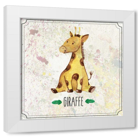 Jungle Day 2 White Modern Wood Framed Art Print by Allen, Kimberly