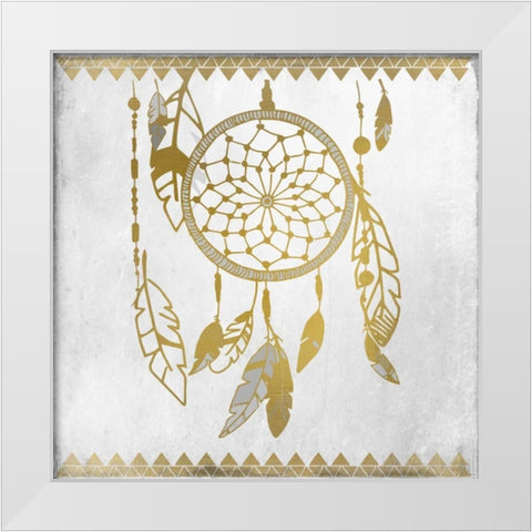 Dreamcatcher 1 White Modern Wood Framed Art Print by Allen, Kimberly