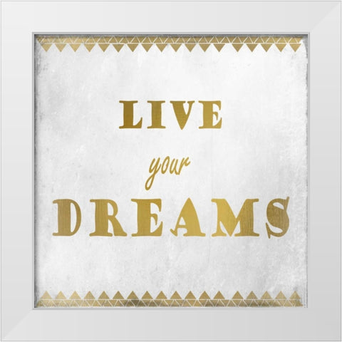 Dreamcatcher 2 White Modern Wood Framed Art Print by Allen, Kimberly