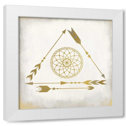 Elements 2 White Modern Wood Framed Art Print by Allen, Kimberly