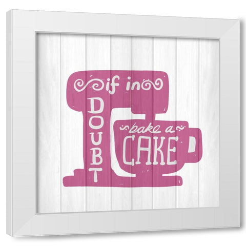 Kitchen Life 2 White Modern Wood Framed Art Print by Allen, Kimberly