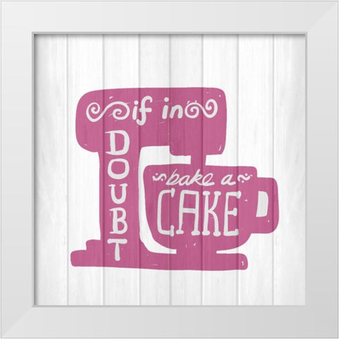 Kitchen Life 2 White Modern Wood Framed Art Print by Allen, Kimberly