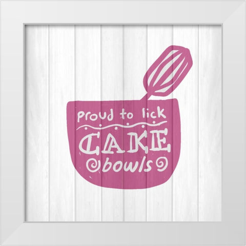 Kitchen Life 4 White Modern Wood Framed Art Print by Allen, Kimberly