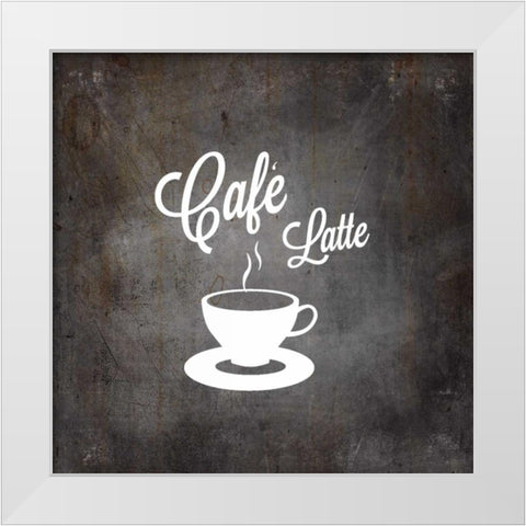 Espresso 2 White Modern Wood Framed Art Print by Allen, Kimberly