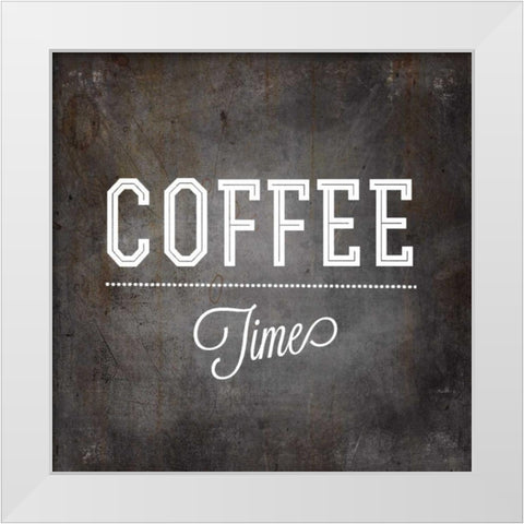 Espresso 3 White Modern Wood Framed Art Print by Allen, Kimberly