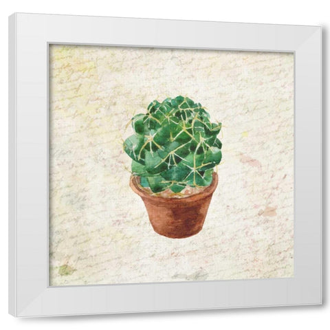 Desert Life 2 White Modern Wood Framed Art Print by Allen, Kimberly