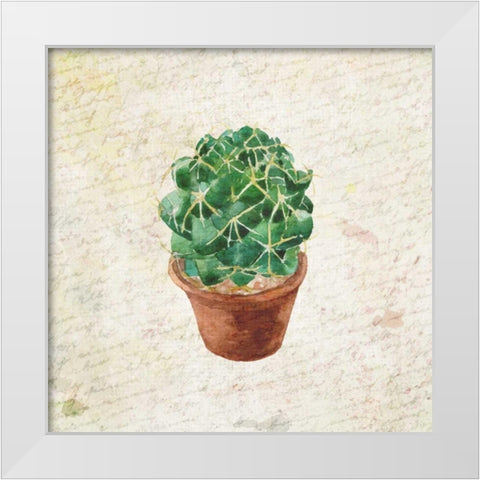 Desert Life 2 White Modern Wood Framed Art Print by Allen, Kimberly