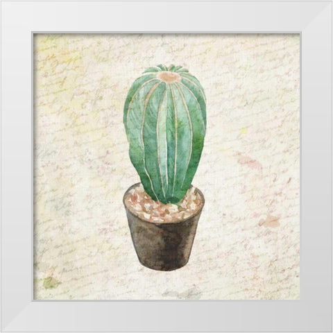 Desert Life 3 White Modern Wood Framed Art Print by Allen, Kimberly